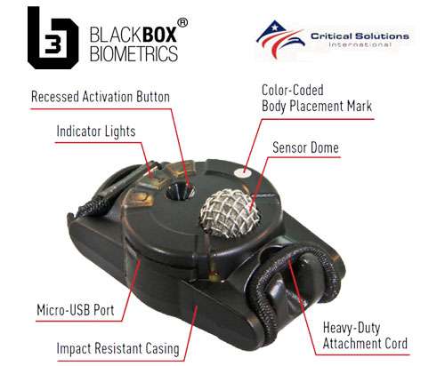 CSI and Black Box Biometrics team up for blast gauge